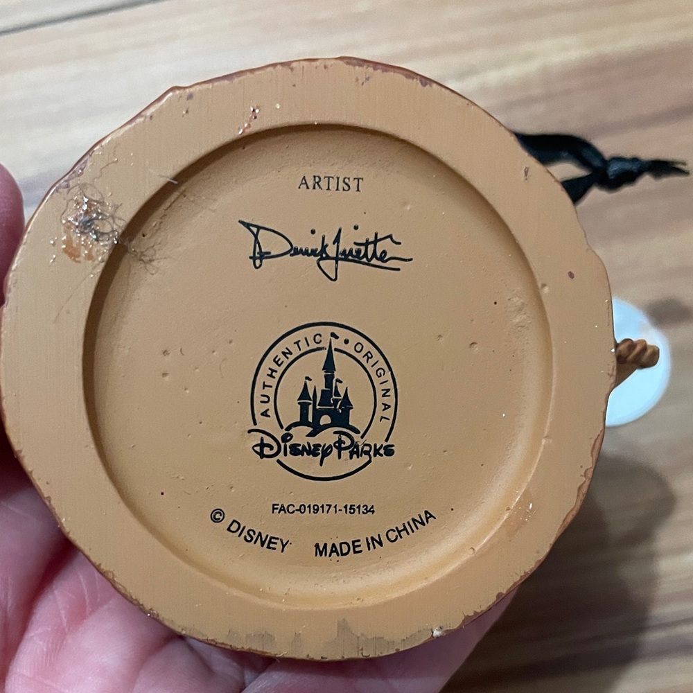 Disney Big Thunder Mountain Railroad Ornament - Brown and Gold - Picture 3 of 5
